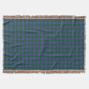 State of Tennessee Tartan Throw Blanket