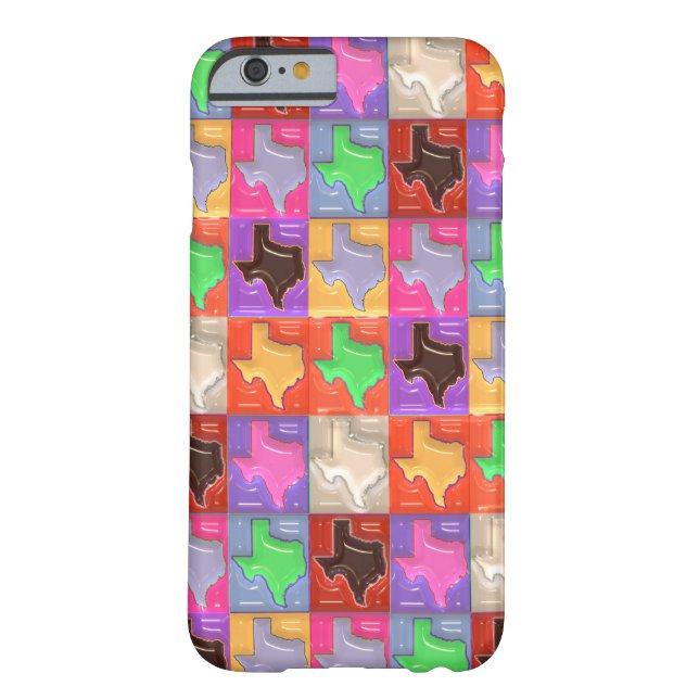 State of Texas Collage Case-Mate iPhone Case (Back)