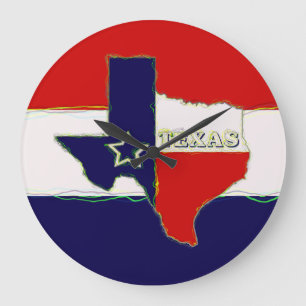 STATE OF TEXAS LARGE CLOCK