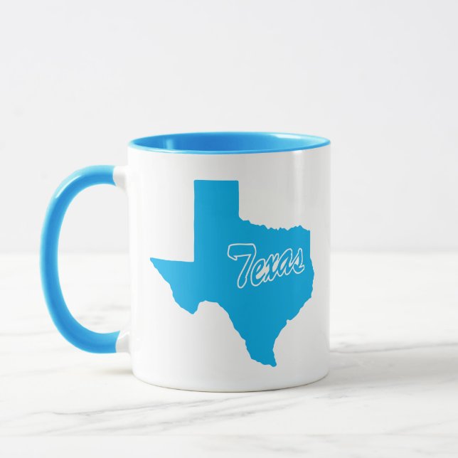 State Of Texas Shape Mug (Left)