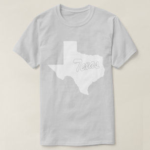 State Of Texas Shape T-shirt