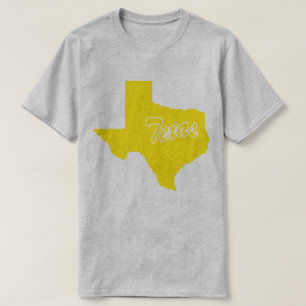 State Of Texas Shape T-shirt