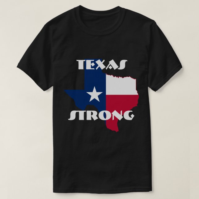 State of Texas "Texas Strong" T-Shirt (Design Front)