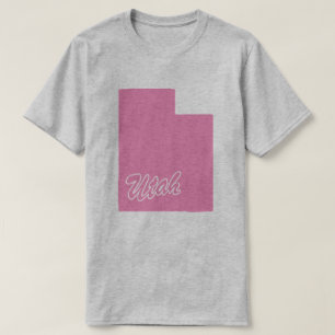 State Of Utah Shape T-shirt