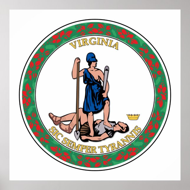 State of Virginia great seal Poster (Front)