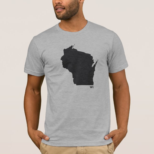 State of Wisconsin T-Shirt (Front)