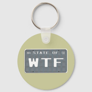 State of WTF Key Ring