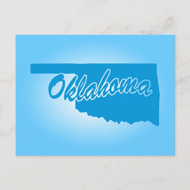 State Oklahoma Postcard (Front)