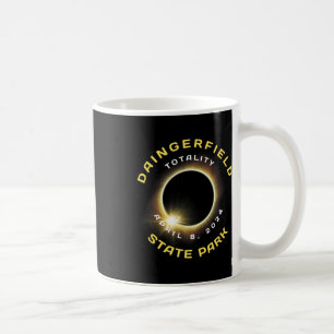 State Park Texas Solar Eclipse April 8 2024 Coffee Mug