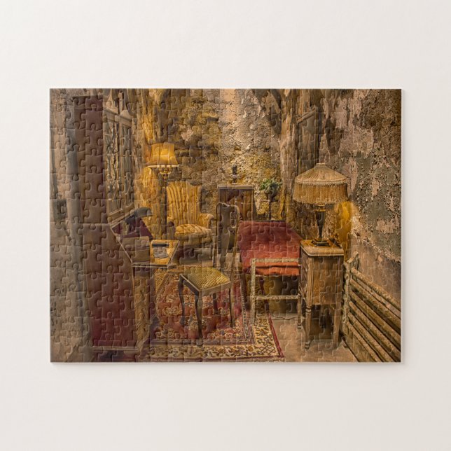 State Penitentiary Philadelphia  Al Capone's Cell. Jigsaw Puzzle (Horizontal)