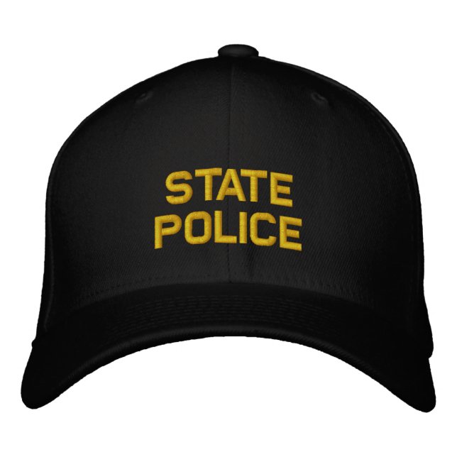 State Police Embroidered Hat (Front)