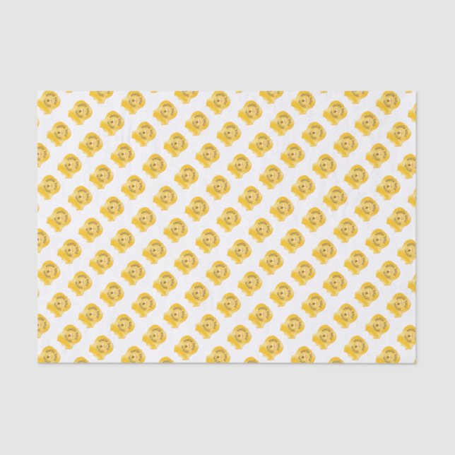 State Pooper Baby Shower Tissue Paper (Front)