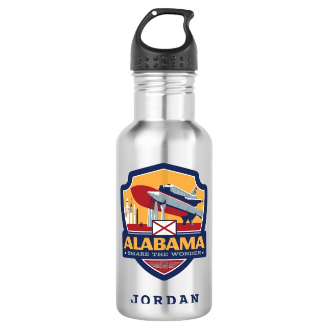 State Pride | Alabama 710 Ml Water Bottle (Front)