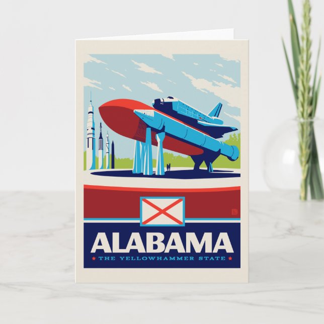 State Pride | Alabama Card (Front)