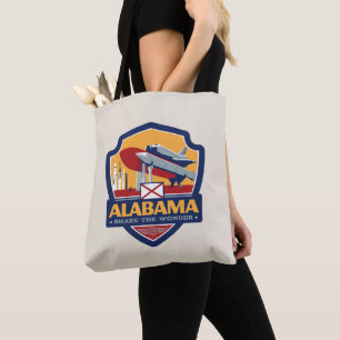 State Pride   Alabama Tote Bag