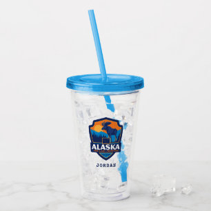State Pride Alaska Acrylic Tumbler