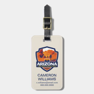 State Pride Arizona Luggage Tag