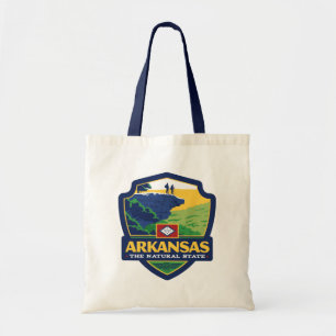 State Pride Arkansas Tote Bag