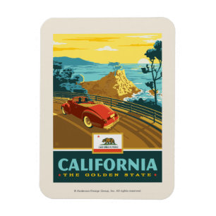 State Pride California 2 Magnet