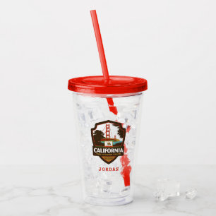 State Pride California Acrylic Tumbler