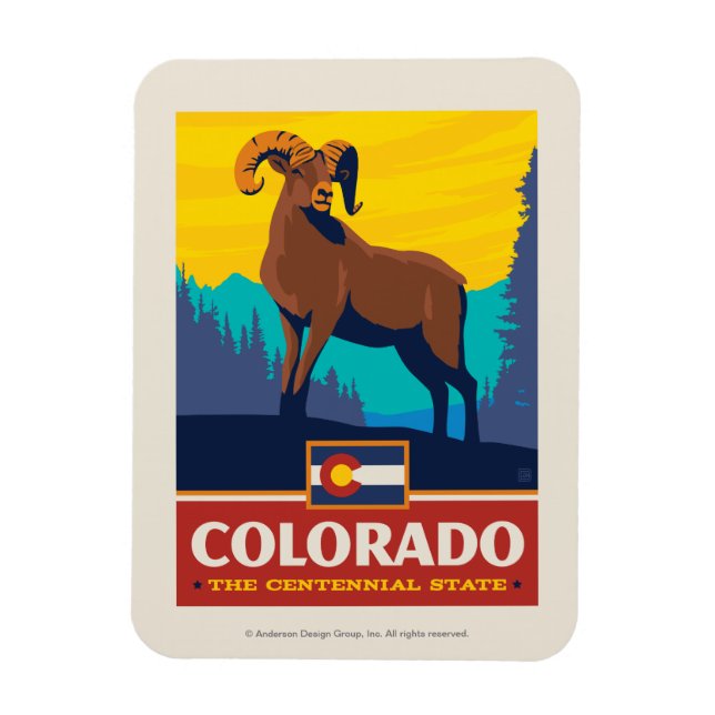 State Pride | Colorado Magnet (Vertical)