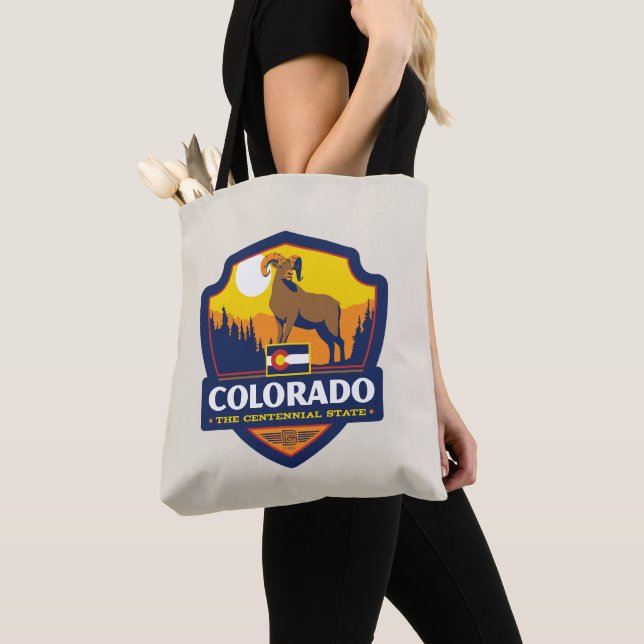 State Pride | Colorado Tote Bag (Close Up)