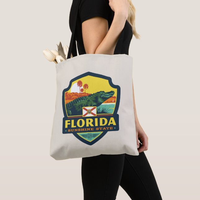 State Pride | Florida Tote Bag (Close Up)