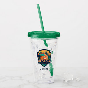 State Pride Georgia Acrylic Tumbler