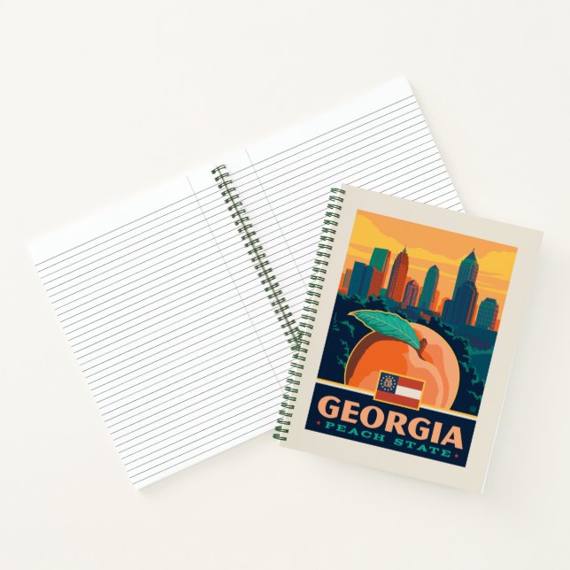 State Pride | Georgia Notebook (Inside)