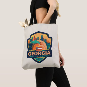 State Pride Georgia Tote Bag