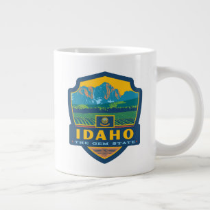 State Pride Idaho Large Coffee Mug