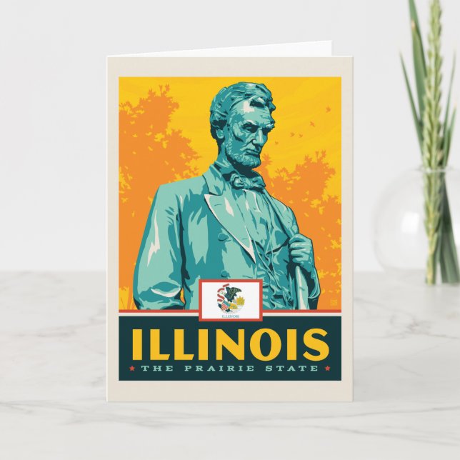 State Pride | Illinois Card (Front)