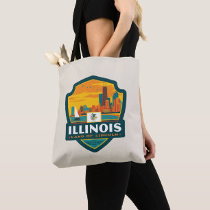 State Pride Illinois Tote Bag
