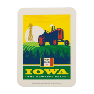 State Pride   Iowa Magnet