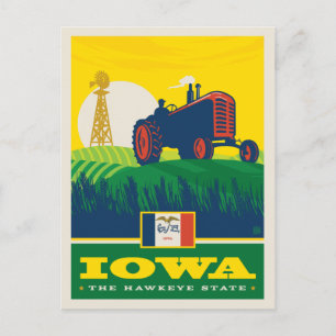 State Pride   Iowa Postcard