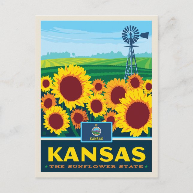 State Pride | Kansas Postcard (Front)