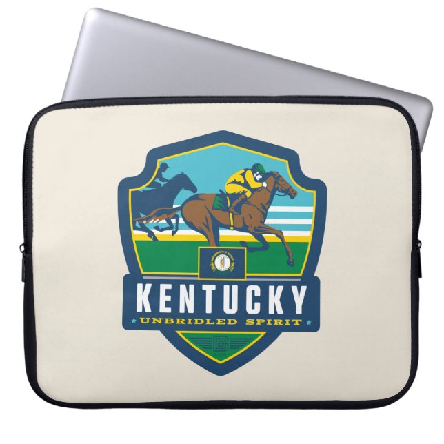 State Pride | Kentucky Laptop Sleeve (Front)