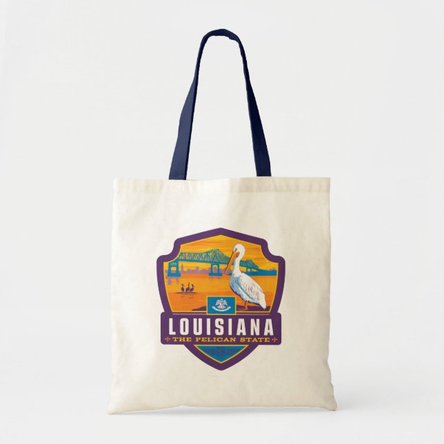 State Pride | Louisiana Tote Bag (Front)