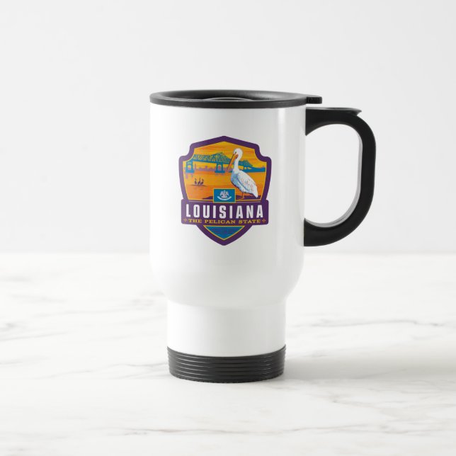 State Pride | Louisiana Travel Mug (Right)