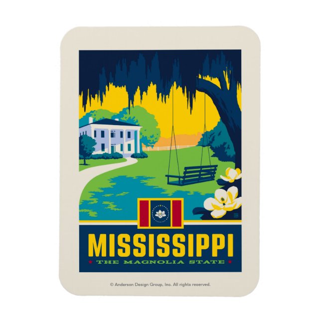 State Pride | Mississippi Magnet (Vertical)