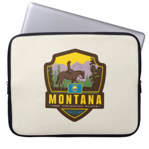 State Pride Montana Laptop Sleeve