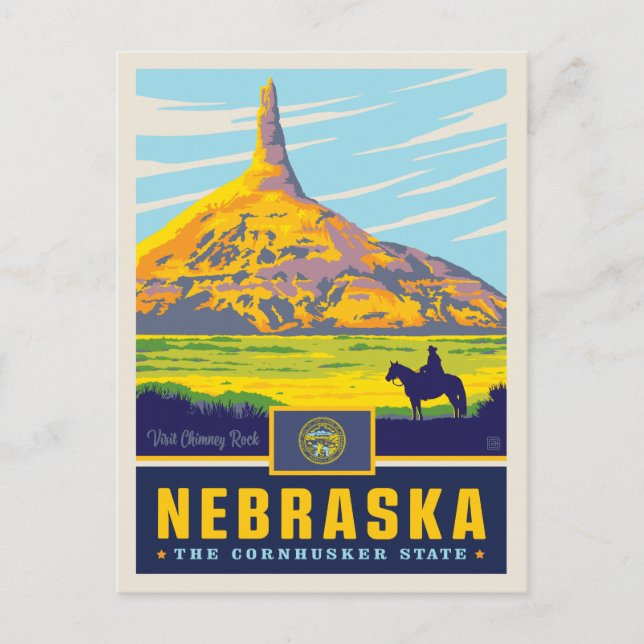 State Pride | Nebraska Postcard (Front)
