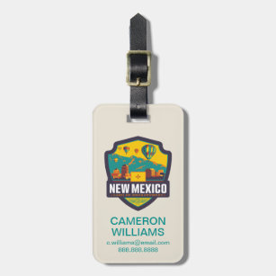 State Pride   New Mexico Luggage Tag