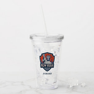 State Pride New York Acrylic Tumbler