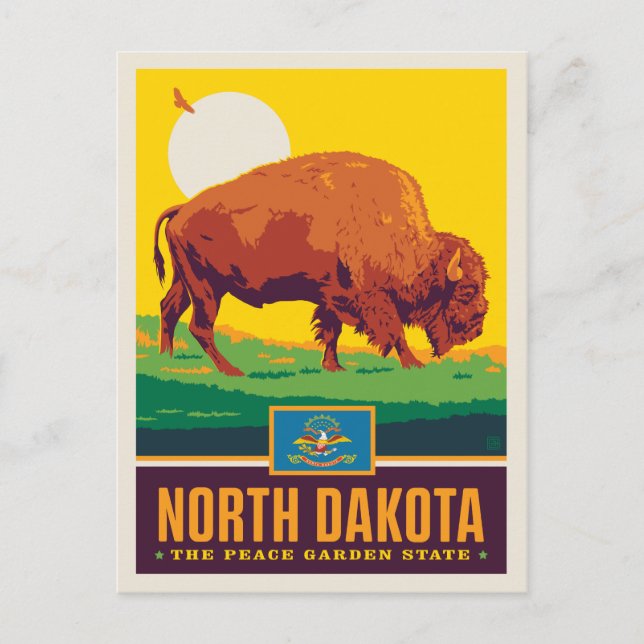 State Pride | North Dakota Postcard (Front)