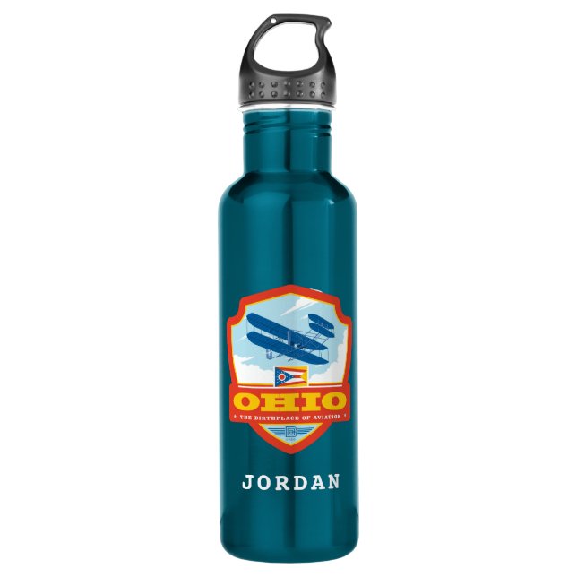 State Pride | Ohio 710 Ml Water Bottle (Front)