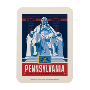 State Pride Pennsylvania Magnet