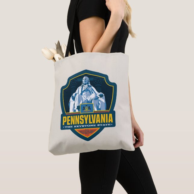 State Pride | Pennsylvania Tote Bag (Close Up)
