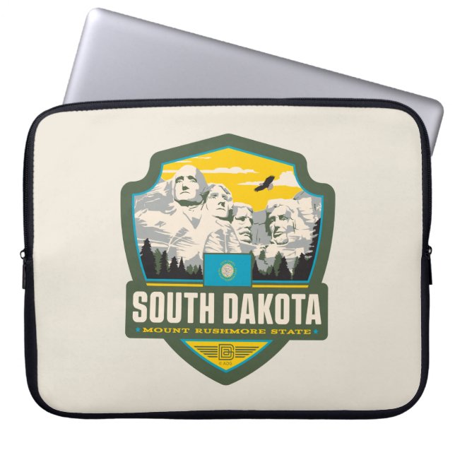 State Pride | South Dakota Laptop Sleeve (Front)