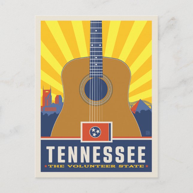 State Pride | Tennessee 2 Postcard (Front)
